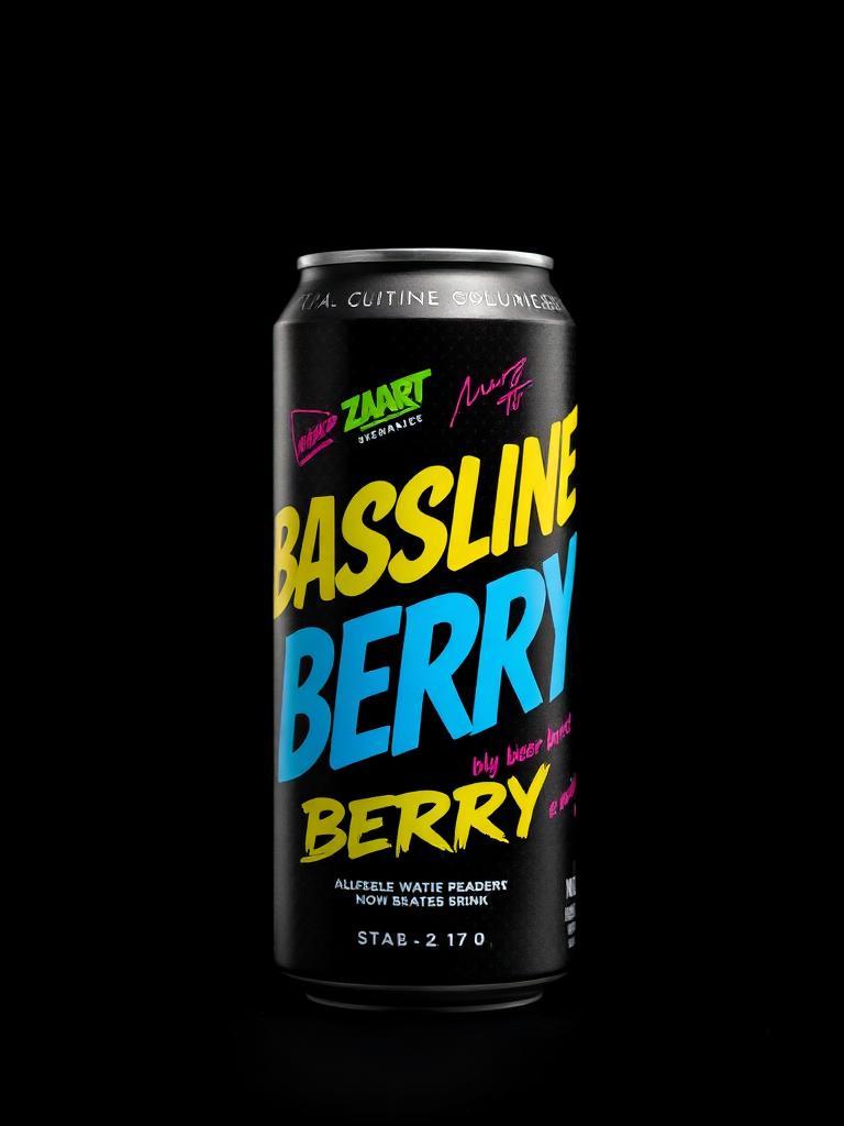 BASSLINE BERRY SKG bottle — stout · blackberry / yuzu